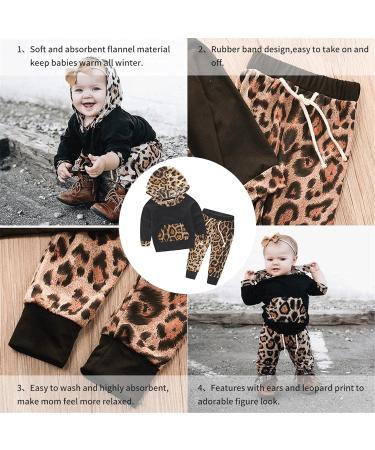 TMEOG Baby Hooded Sweatshirt and Pants Set | Black | 12-18 Months - Buy Online on SooperMarket.com