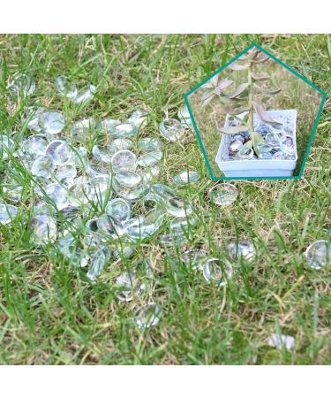 5 LB Clear Glass Marbles for Vases & Crafts - Decorative Stones for Aquariums, Party Centerpieces & More - Buy Online on SooperMarket.com