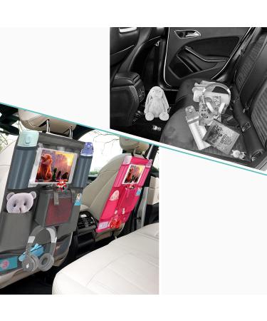 Annmore Car Organizer with Toniebox Holder and iPad Bag - Seat Back Cover and Organiser for Tonies Characters - Grey - 1 Piece - Buy Online on SooperMarket.com