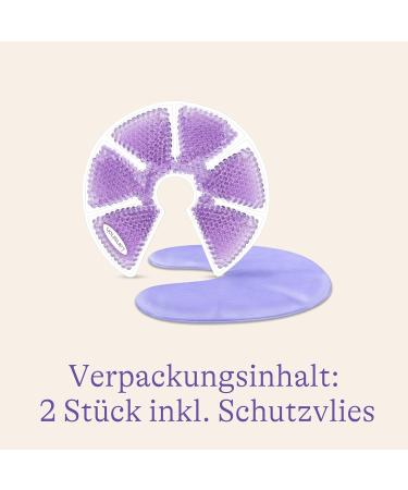 Lansinoh 3-in-1 Thermal Coolers & Heat Pillows for Chest - Milk Pump Compatible - 2 Pack with Protective Fleece | International Shipping Available - Buy Online on SooperMarket.com