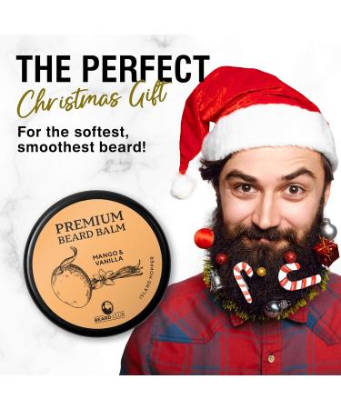 Beard Club Island Hopper Beard Balm - Mango & Vanilla Scent - Premium Organic Conditioner for Men - Shapes, Softens, and Prevents Itching - Natural Beard Wax - Buy Online on SooperMarket.com