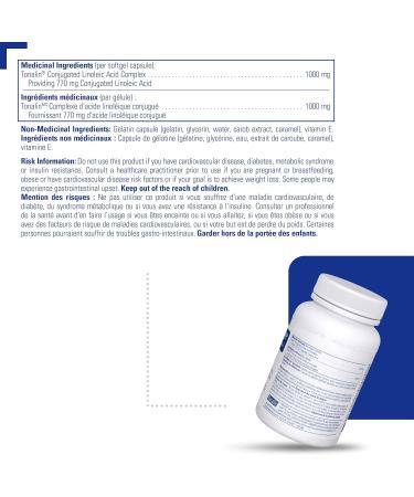 Pure Encapsulations - CLA 1000 mg - Conjugated Linoleic Acid to Support Healthy Body Composition - 60 Softgel Capsules - Buy Online on SooperMarket.com
