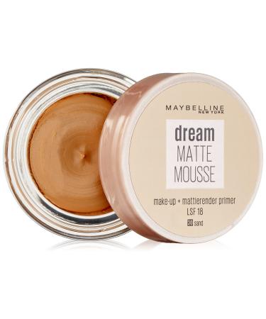 Maybelline New York Make Up Dream Matte Mousse Make-Up Mattifying No. 30 Sand No. 30 Sand 18 ml (Pack of 1)