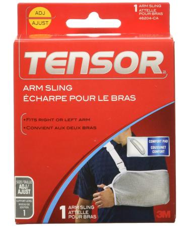 Tensor Arm Sling 46204-CA Grey Adjustable 1 Per Pack 1 count Arm Sling One Size/ Adjustable