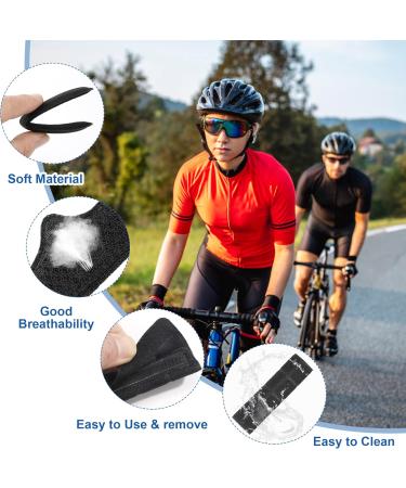 Universal Bicycle Helmet Pad Set - Black Foam Inner Pads for Motorcycle & Bicycle Helmets | 2 Sets - Buy Online on SooperMarket.com