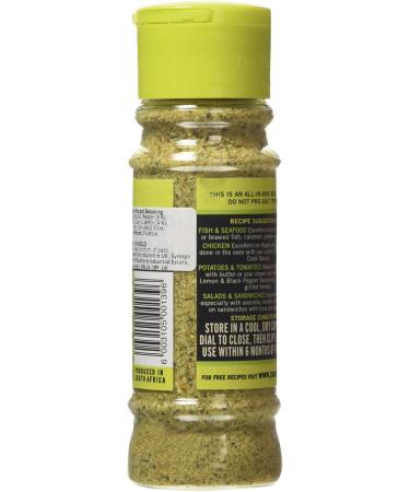 Ina Paarman Lemon & Black Pepper Seasoning 200ml - Buy Online Now! - Buy Online on SooperMarket.com