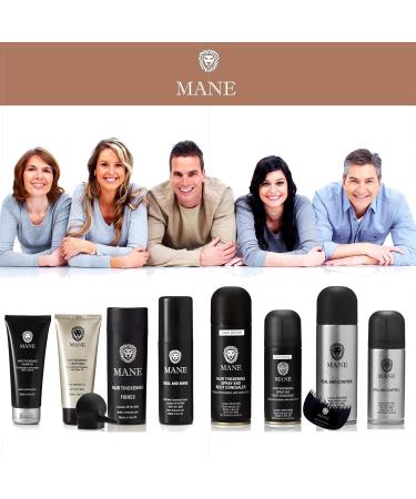 MANE Hair Thickening Fiber Spray (200 ml Medium Brown) 6.76 Fl Oz (Pack of 1) Medium Brown - Buy Online on SooperMarket.com