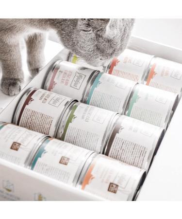 Mjamjam Premium Wet Food for Cats - Trial & Tasting Packs (6x200g & 6x185g) - Grain-Free Extra Meat Bundle - International Shipping - Buy Online on SooperMarket.com