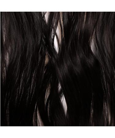 Clip-in Hair Extensions - 1 Weft 5 Clips Wavy Human Hair Natural Black - 43 cm (120 g) for a Flawless Look - Buy Online on SooperMarket.com