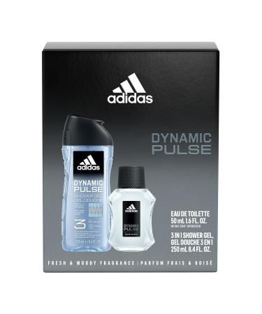 adidas Dynamic Pulse 2 Piece Gift Set Notes of Mint Apple and Wood Men's Fragrance Long Lasting Sporty Fragrance 10.1 Fl Oz (Pack of 1) Cedar Mint Peppermint - Buy Online on SooperMarket.com