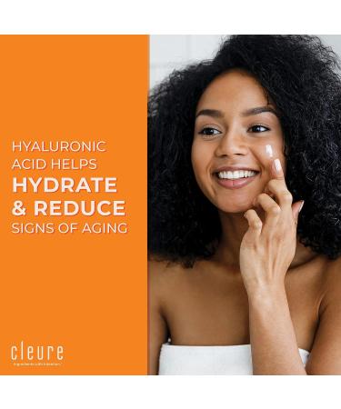 Cleure Anti-Aging Day Cream with Pure Shea Butter - Fragrance Free, Gluten, Salicylate, and Paraben Free - 2 oz - Buy Online on SooperMarket.com
