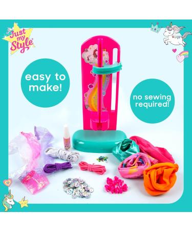 DIY Scrunchie Maker Kit with Gemstones - Design Colorful Satin Hair Bands - Horizon Group USA - Buy Online on SooperMarket.com