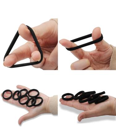 Buy 50 High-Quality Cotton Hair Ties - Metal-Free Elastic Bands for Women & Girls | Ideal Everyday Hair Accessories - Buy Online on SooperMarket.com