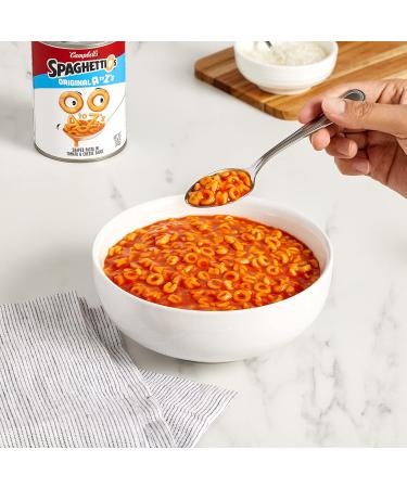 SpaghettiOs Original A to Z's Canned Pasta 15.8 OZ Healthy Snack for Kids & Adults - Pack of 12 - Buy Online on SooperMarket.com