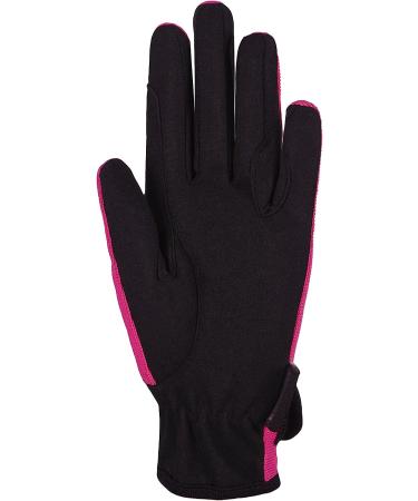 Kids Horse Riding Gloves - Pink, Age 10-12 Years | Equestrian Children's Mittens for Horseback Riding, Biking, Gardening | Boys & Girls Pony Youth Outdoor Gear - Buy Online on SooperMarket.com