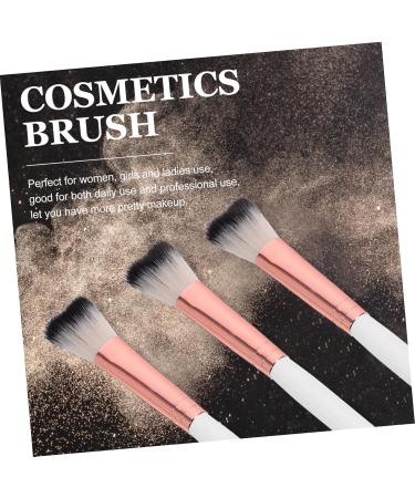 PLAFOPE 3pcs Fish Tail Brush Nose Shadow Brush Nose Contour Brush Nose Contour Makeup Brush Nose Makeup Tool 18.50X1.00X1.00CM As Shown - Buy Online on SooperMarket.com