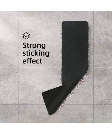 15 Sets Strips with Adhesive - Strong Double Sided Tape with Hook and Loop - 1 x 4 Inch 1 x 4 inch (15 Sets Black) - Buy Online on SooperMarket.com