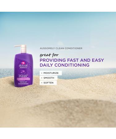 Aussomely Clean Family Conditioner 29.2 fl oz - Best Family Size Conditioner for All Hair Types - International Shipping Available - Buy Online on SooperMarket.com