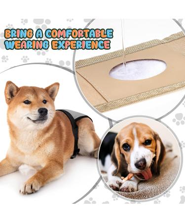 3-Pack Dog Diapers & Trousers for Bitches - Adjustable Washable Monthly Heat Protection - Buy Online on SooperMarket.com