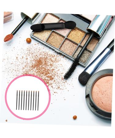 Baluue 30 Pcs Nose Shadow Brush Liquid Makeup Eye Make up Tool Liquid Blush Brush Artificial Fiber Black 13x0.8cmx3pcs Blackx3pcs - Buy Online on SooperMarket.com