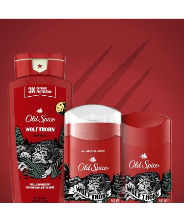 Old Spice Wild Collection Invisible Solid Antiperspirant and Deodorant for Men Wolfthorn scent 73 g Wolfthorn 73g 1 count (Pack of 1) - Buy Online on SooperMarket.com
