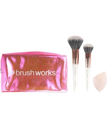 Brushworks Travel Makeup Brush & Sponge Set - Buy Online on SooperMarket.com