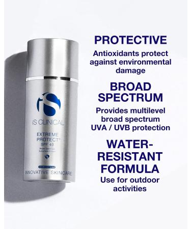 iS CLINICAL Extreme Protect SPF 40 Tinted Sunscreen - Hydrating Daily Face Moisturizer with SPF - Buy Online on SooperMarket.com