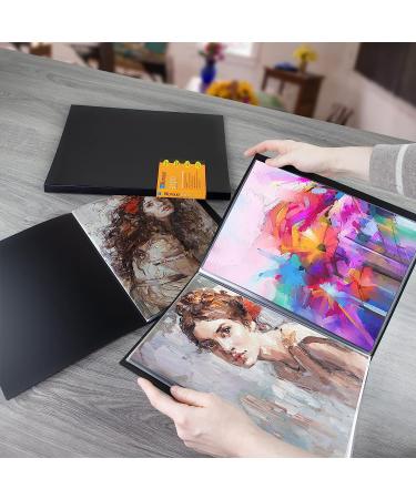 Itoya ProFolio Expo 14x17 Black Art Portfolio Binder | 24 Plastic Sleeves | Presentation Book for Artwork Display and Storage - Buy Online on SooperMarket.com