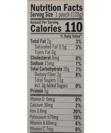 NOKA Organic Sweet Potato Goji Superfood Squeeze - 4.22 OZ | Healthy Snack - Buy Online on SooperMarket.com