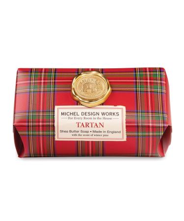 Michel Design Works SOAL348 Tartan Large Bath Soap Bar