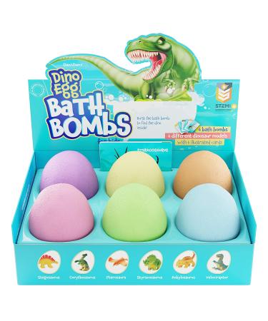 Kids Bath Bombs with Surprise Dinosaurs - Fun & Educational Easter Gifts for Ages 3-8 - Buy Online on SooperMarket.com