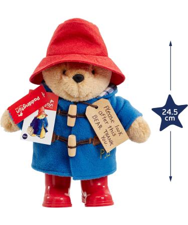 Classic Paddington Bear Plush - 25cm Standing Character with Duffle Coat, Bush Hat & Boots - Buy Online on SooperMarket.com