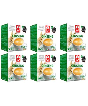 Bonini Dolce Gusto Compatible Ginseng Coffee Pods (Pack of 6 Total 96 pods) Ginseng 16 count (Pack of 6)