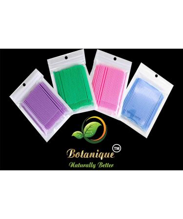 200pcs Botanique Disposable Micro Applicator Brushes - Green | Eye Extension, Mascara, Oral & Dental Makeup Brushes - Buy Online on SooperMarket.com