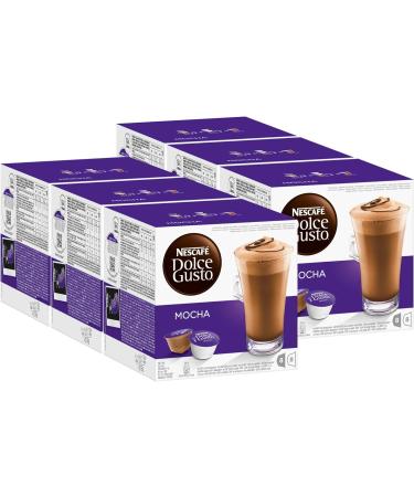 Dolce Gusto Compatible Mocha Pack of 6 6 x 16 Capsules (48 Servings) - Buy Online on SooperMarket.com
