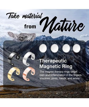 Lymphatic Drainage Magnetic Therapy Ring | Detoxification & Treatment | Men & Women - Buy Online on SooperMarket.com