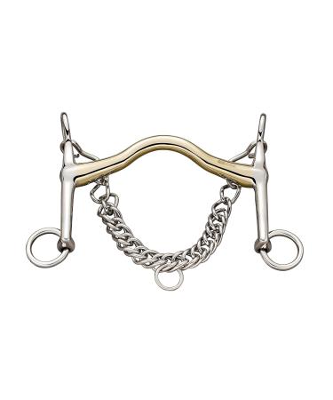 Sprenger Bemelmans curb bit 16mm - 5 cm bit - SENSOGAN/AUR silver 13.5