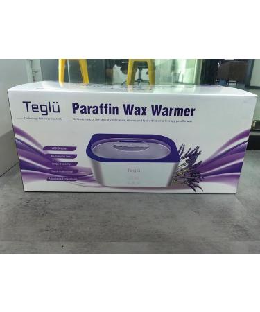 Teglu 4L Paraffin Bath for Hands & Feet | Complete Paraffin Wax Set with 1350g Wax Gloves & Brush - 200W White - Buy Online on SooperMarket.com