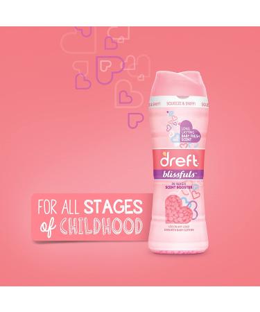 Dreft Blissfuls Laundry Scent Booster Beads for Washer 10 Ounce, Baby Fresh Scent - Pack of 4 - Buy Online on SooperMarket.com