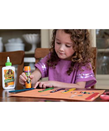 Gorilla Kids Disappearing Purple Glue Sticks 6g - Pack of 2 | Non-Toxic Adhesive for School & Crafts - Buy Online on SooperMarket.com