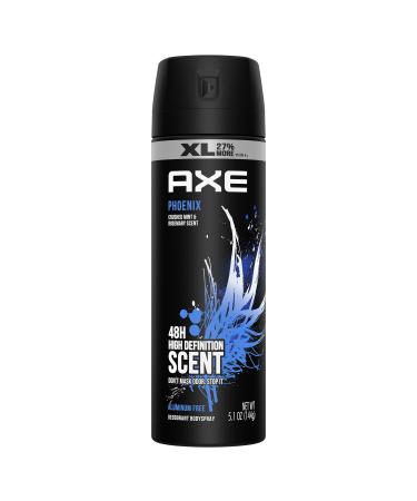 AXE Body Spray Deodorant Phoenix for Long Lasting Odor Protection Deodorant for Men Formulated Without Aluminum 5.1 oz 5.1 Ounce (Pack of 1)