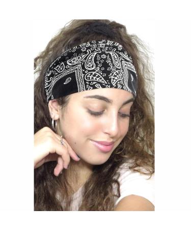 STGDAK Boho Headbands for Women - African Wide Hair Bands 6 Pack - Stylish Turban Stretch Fashion Headbands - Elastic Sweatband for Yoga, Running - Hair Accessories for Teen Girls - Style 28 - Buy Online on SooperMarket.com