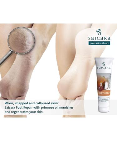 Saicara Foot Repair Cream 100ml | Intensive Urea & Horse Chestnut for Dry Cracked Skin Treatment - Buy Online on SooperMarket.com