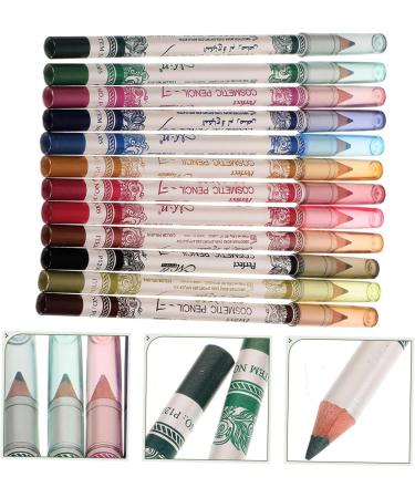 Didiseaon 24 Pcs Eyeliner Pen Makeup Eyeliner Colorful Eyeliner Wooden - Buy Online on SooperMarket.com