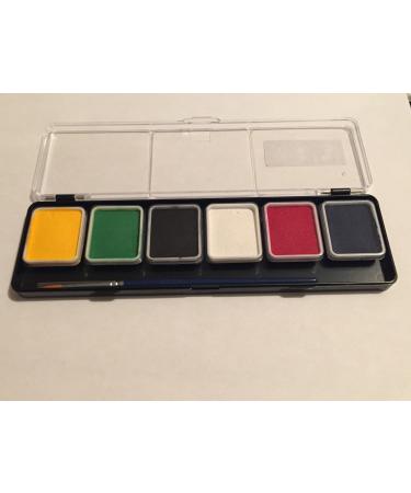 Essential 6 Color Face Paint Palette 6x6 Gram Refillable