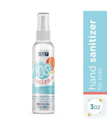 MD Kids Klean Hand Sanitizer for Kids - 3oz, 4 Pack | Antibacterial, Safe & Effective - Buy Online on SooperMarket.com