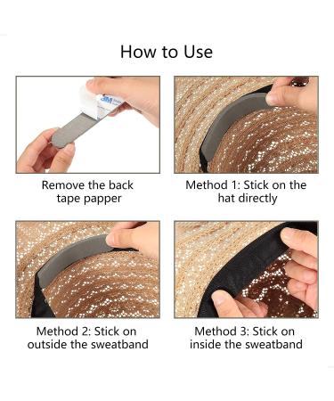 MOJOTORY Hat Size Reducer 12 PCS - Foam Inserts for Hats and Caps - Hat Sizing Tape for Smaller Fit - Buy Online on SooperMarket.com