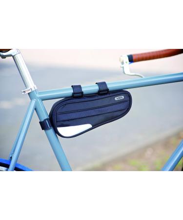 ABUS Oryde ST 2200 Bicycle Frame Bag - 1.2L Velcro Fastening - Compact Black Cycling Accessory - Buy Online on SooperMarket.com