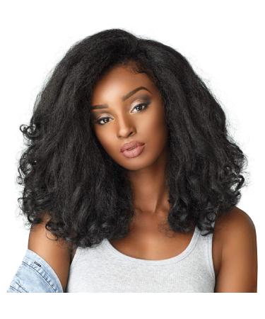 Sensationnel CKCo HalfWig - Synthetic Instant weave full wig style CURLS KINKS AND CO Half wig - RAIN MAKER (1B)