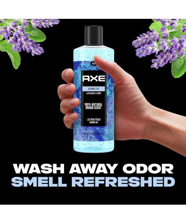 AXE Men's Alpine Lift Body Wash 18 oz - 4 Pack | Plant Based Ingredients, 100% Natural Scent - Buy Online on SooperMarket.com